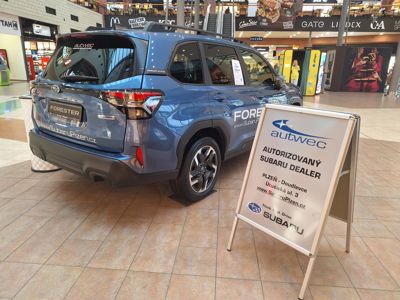 Výstava nového Forestera v Olympii + ' ' + <span style="background-color: rgba(0, 0, 0, 0.075);">Dovolujeme si Vás pozvat a představit  novinku našeho autosalonu model SUBARU Forester, který vystavujeme v NC Olympia Plzeň.. nyní u nás v AUTWECu všechny Forestery a Crosstreky  se slevou  až 130.000 Kč.</span><div><span style="background-color: rgba(0, 0, 0, 0.075);">Více informací na tel 608 442 000.</span></div> 