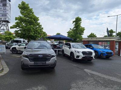 Plzeňský autosalon 16. ročník  OC Olympia Plzeň-Černice 16.-18.5.2025 + ' ' + Rádi bychom vás pozvali na 16. ročník Plzeňského Autosalonu u OC Olympia Plzeň - Černice.<div>Představíme vám nového Forestera a Crosstreka.</div><div><span style="letter-spacing: 0px;">Rádi Vám všechny modely také předvedeme, můžete si objednat zkušební jízdy na tel. 608 442 000.</span></div><div>Těšíme se na setkání za AUTWEC Libuše Alblová a Veronika Vraná</div> 